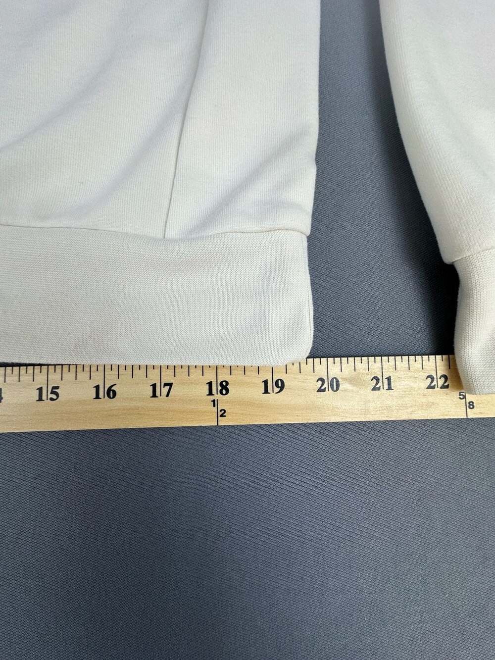 Nike Dri-Fit Mini Swoosh Cream Pullover Hoodie Men's Size Medium - Picture 5 of 13